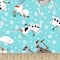 Disney® Frozen Olaf and Sven Toss Cotton/Spandex Fabric